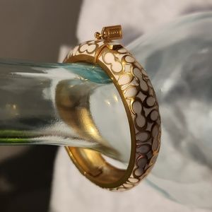 Vintage Coach Miranda Bangle Bracelet